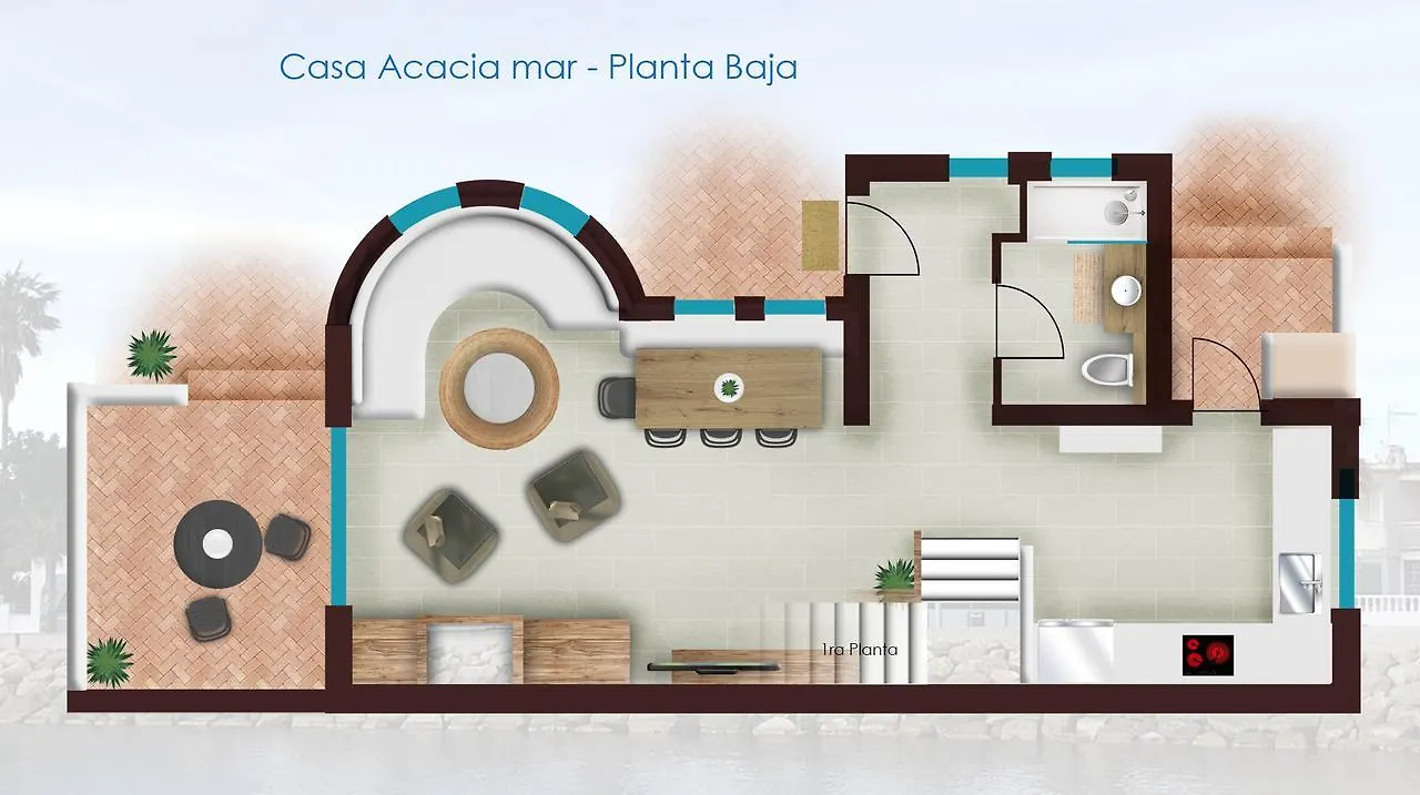 カンブリルス Casa Acacia Marヴィラ スペイン